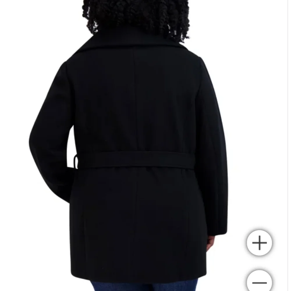Tahari Ladies' Faux Wool Wrap Coat, nwt